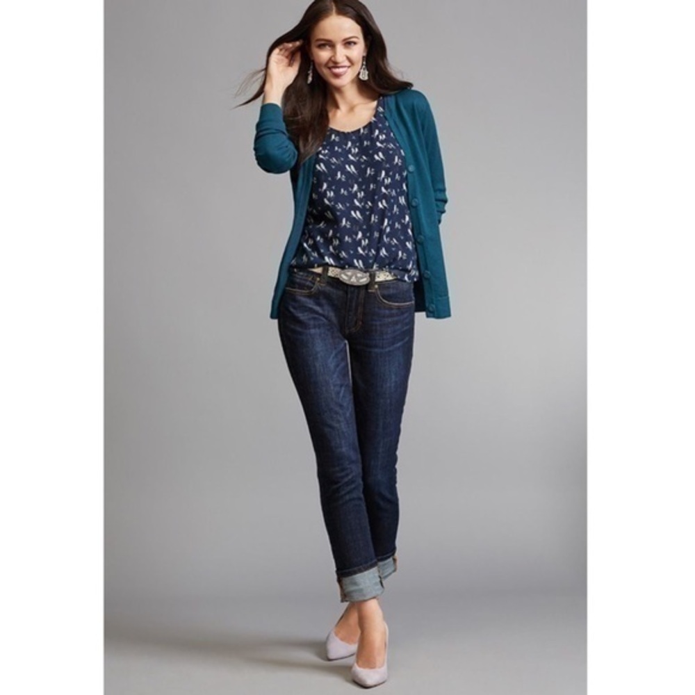 Cabi High Straight Jeans
